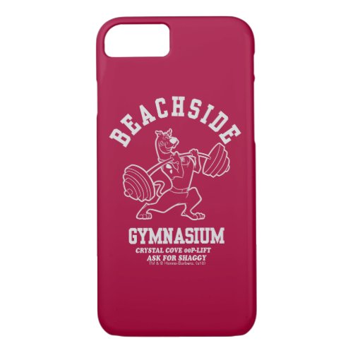 Scooby_Doo Beachside Gymnasium Weightlifting iPhone 87 Case