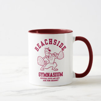 Scooby-Doo "Beachside Gymnasium" Weightlifting Mug