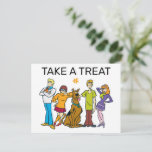 Scooby-Doo Birthday Take A Treat Sign Note Card