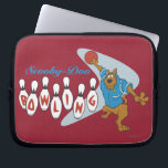 Scooby-Doo Bowling Laptop Sleeve<br><div class="desc">Scooby Doo Goes Retro Collection</div>