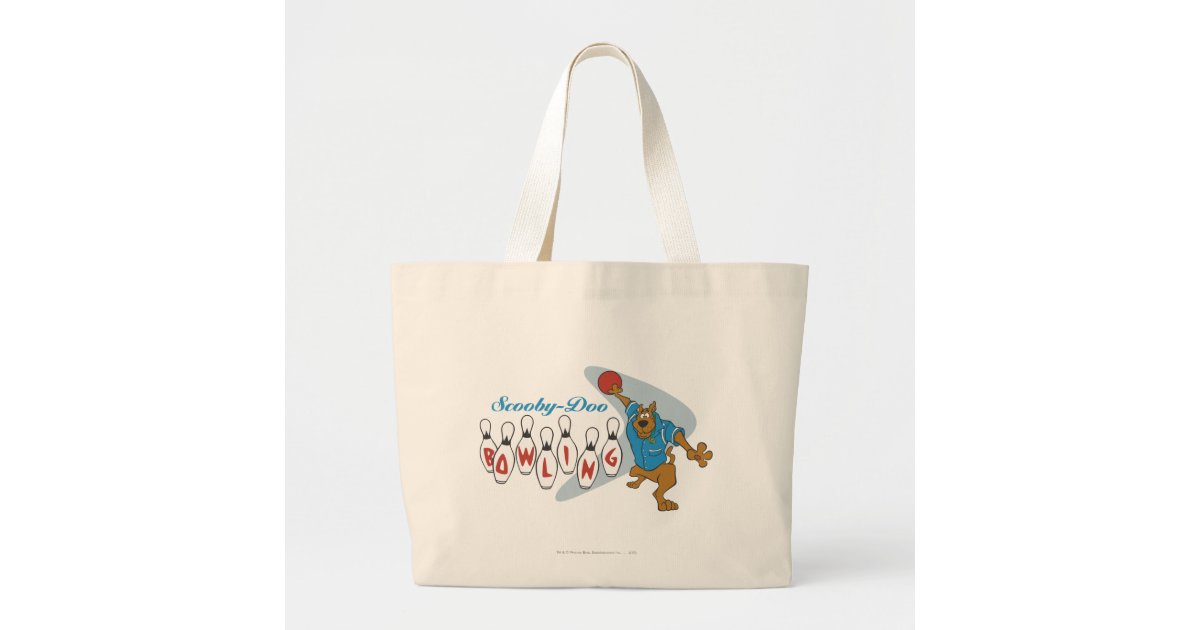 Scooby-Doo Bowling Large Tote Bag | Zazzle