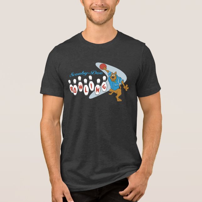 Scooby-Doo Bowling Tri-Blend Shirt (Front)