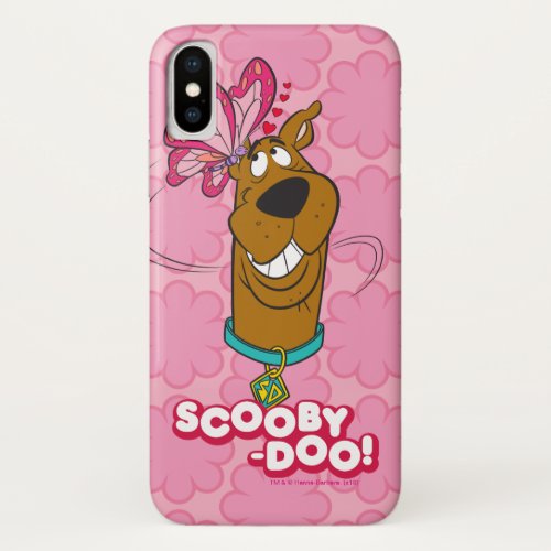 Scooby_Doo Butterfly Kisses iPhone X Case