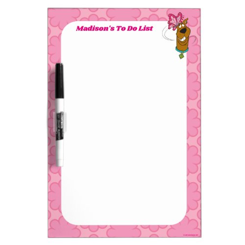 Scooby_Doo Butterfly Kisses Dry Erase Board