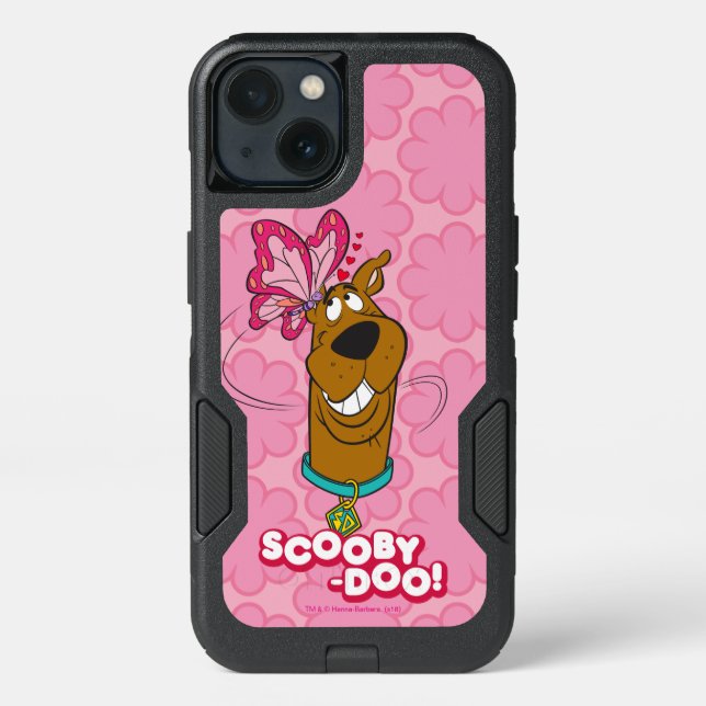 Scooby-Doo Butterfly Kisses Otterbox iPhone Case (Back)