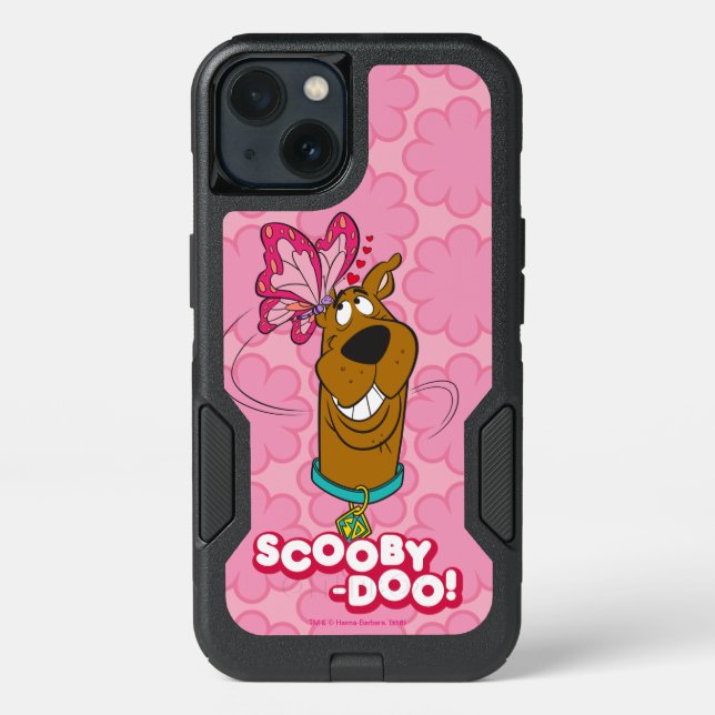 Scooby-Doo Butterfly Kisses Otterbox iPhone Case (Back)