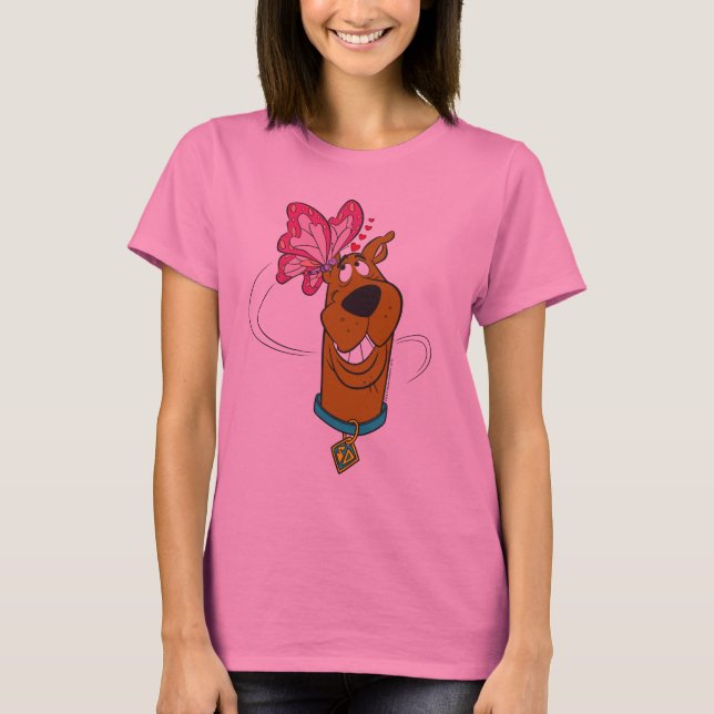 Scooby-Doo Butterfly Kisses T-Shirt (Front)