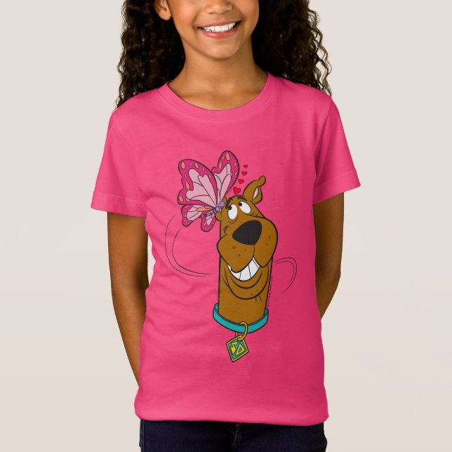 Scooby-Doo Butterfly Kisses T-Shirt (Front)