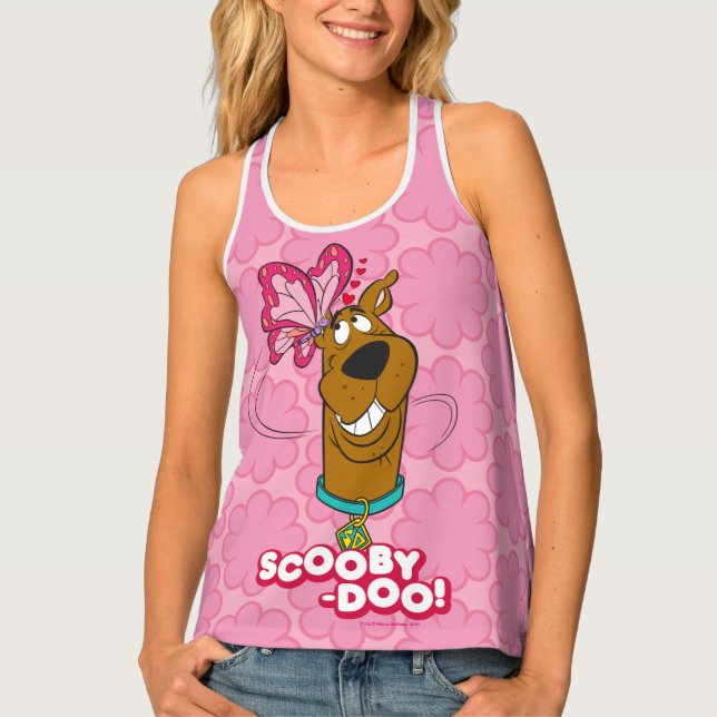 Scooby-Doo Butterfly Kisses Tank Top (Front)