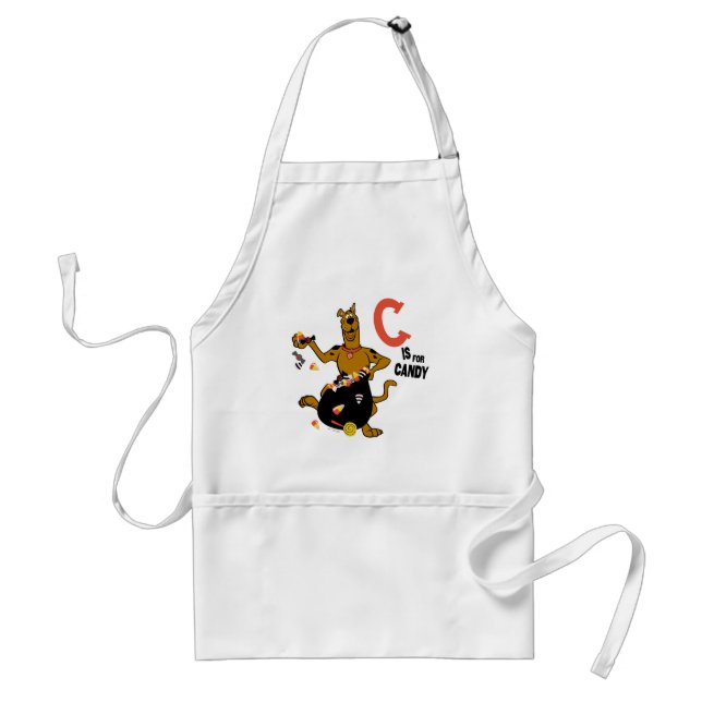 Scooby-Doo | C is for Candy Adult Apron (Front)