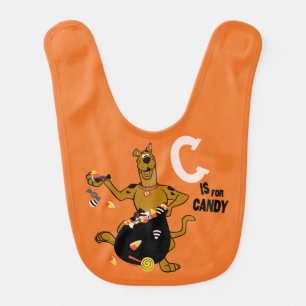 Scooby-Doo   C is for Candy Baby Bib