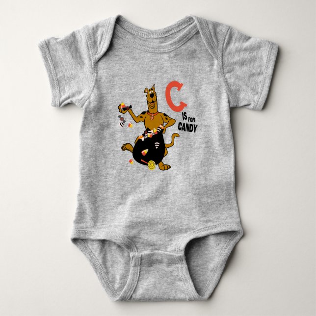Scooby-Doo | C is for Candy Baby Bodysuit (Front)