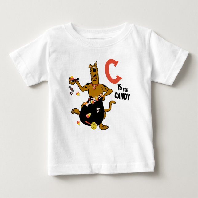 Scooby-Doo | C is for Candy Baby T-Shirt (Front)
