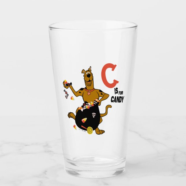 Scooby-Doo | C is for Candy Glass (Front)