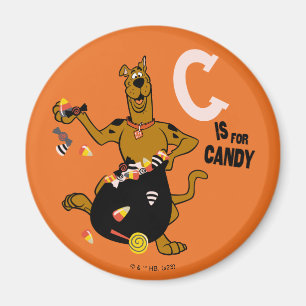 Scooby-Doo C is for Candy Magnet