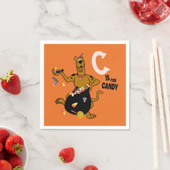 Scooby-Doo | C is for Candy Napkins (Insitu)