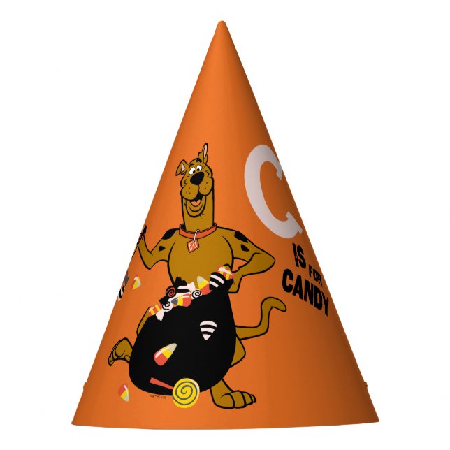 Scooby-Doo | C is for Candy Party Hat (Front)