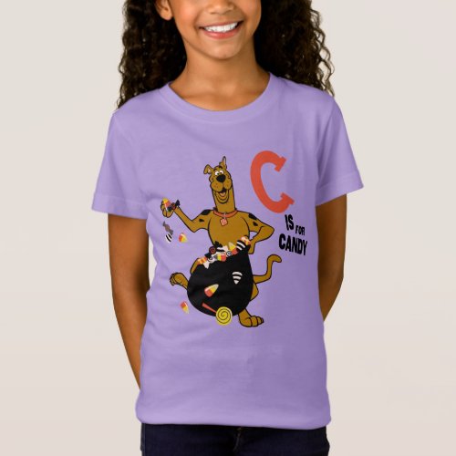 Scooby_Doo  C is for Candy T_Shirt
