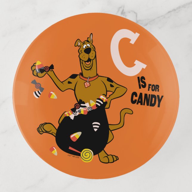 Scooby-Doo | C is for Candy Trinket Tray (Front)