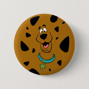 Scooby-Doo Camouflage Pinback Button