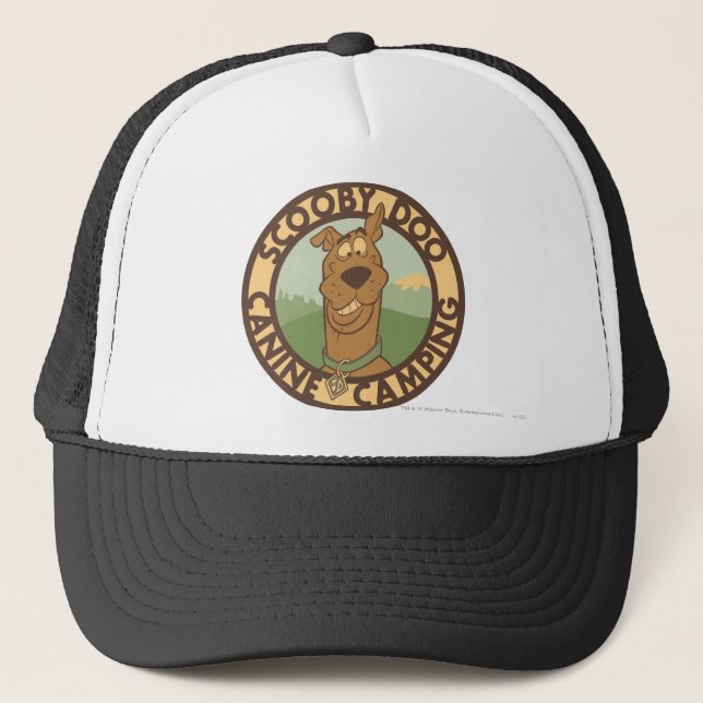 Scooby-Doo "Canine Camping" Trucker Hat (Front)