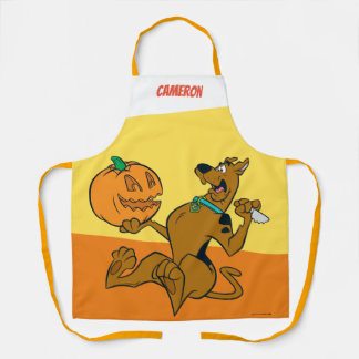 Scooby-Doo Carving Pumpkin Apron