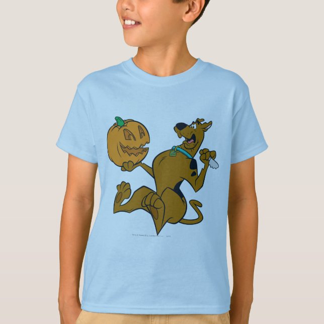 Scooby-Doo Carving Pumpkin T-Shirt (Front)