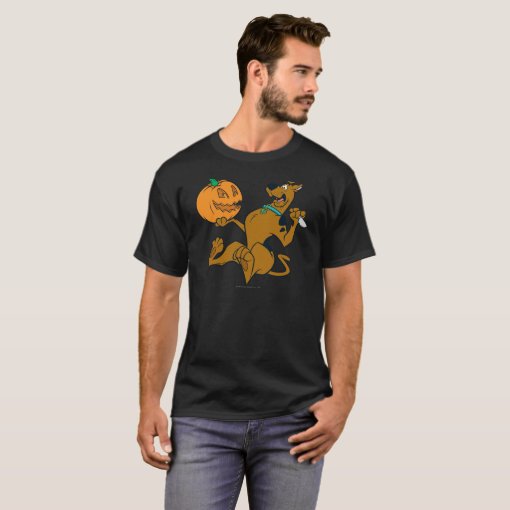 Scooby Doo Carving Pumpkin T Shirt Zazzle 