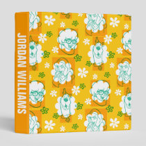 Scooby-Doo | Character Floral Add Your Name 3 Ring Binder