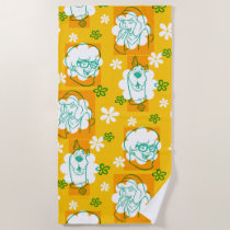 Scooby-Doo | Character Floral Pattern Beach Towel