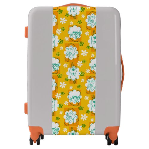 Scooby_Doo  Character Floral Pattern Luggage