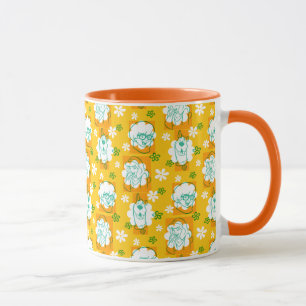 Scooby-Doo Character Floral Pattern Mug