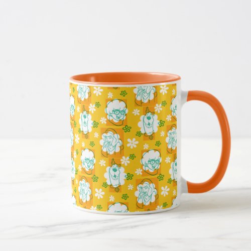 Scooby_Doo  Character Floral Pattern Mug