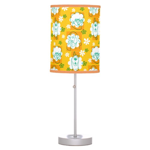 Scooby_Doo  Character Floral Pattern Table Lamp