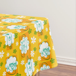 Scooby-Doo   Character Floral Pattern Tablecloth
