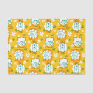 Scooby-Doo   Character Floral Pattern Tissue Paper