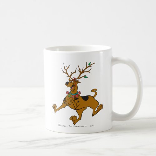 Scooby_Doo Christmas Holiday Antlers Coffee Mug