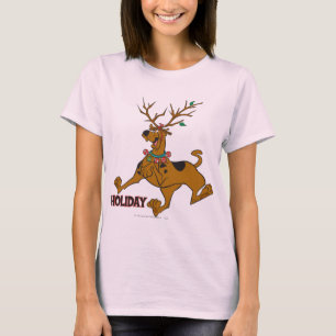Scooby-Doo Christmas Holiday Antlers T-Shirt