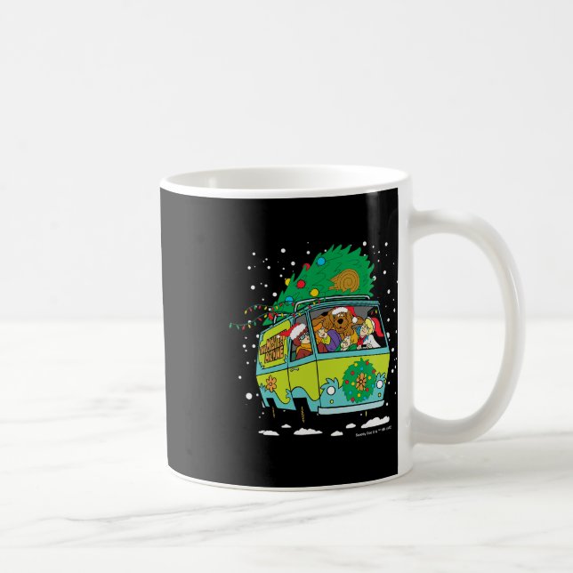Scooby Doo Christmas Mystery Machine  Coffee Mug (Right)