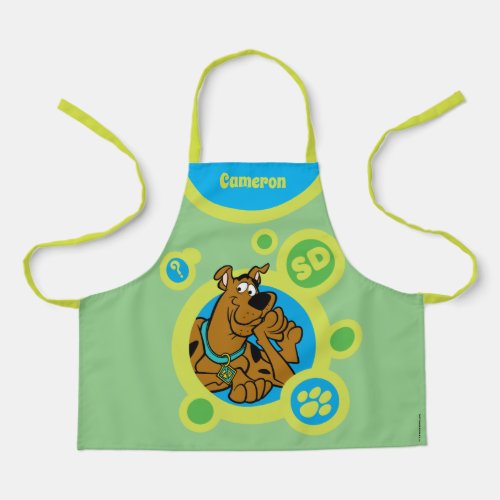 Scooby_Doo Circles SD Badge Apron