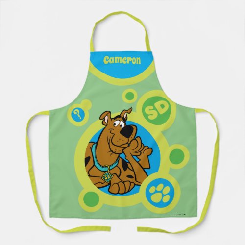 Scooby_Doo Circles SD Badge Apron