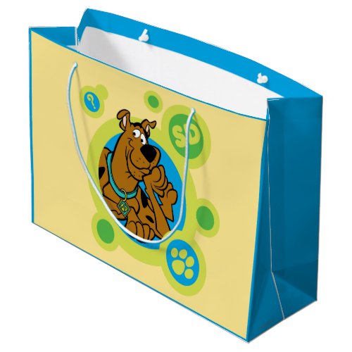 Scooby_Doo Circles SD Badge Large Gift Bag