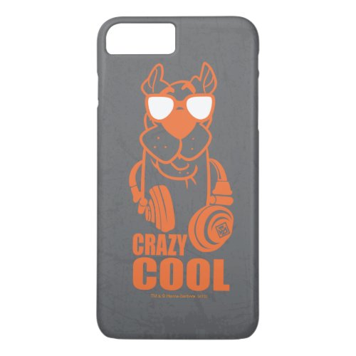 Scooby_Doo Crazy Cool Headphone Graphic iPhone 8 Plus7 Plus Case
