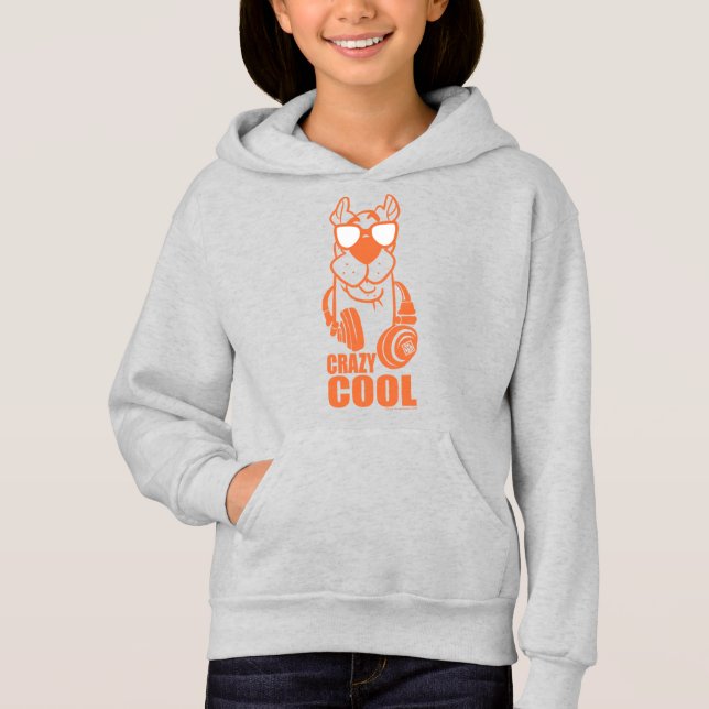 Scooby-Doo "Crazy Cool" Headphone Graphic Hoodie (Front)