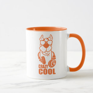 Scooby-Doo "Crazy Cool" Headphone Graphic Mug