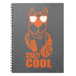 Scooby-Doo "Crazy Cool" Headphone Graphic Notebook