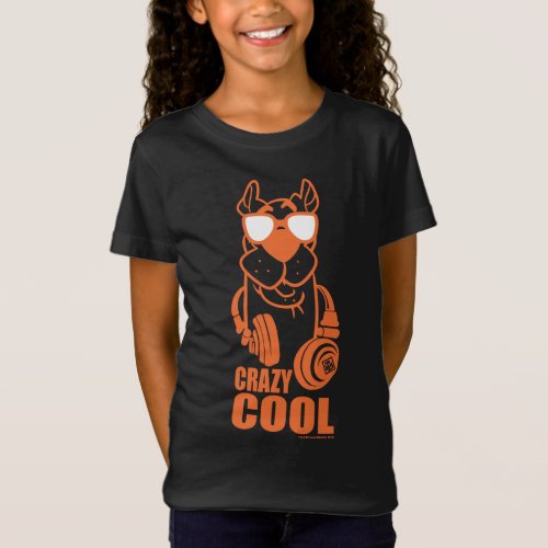Scooby_Doo Crazy Cool Headphone Graphic T_Shirt