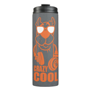 Scooby-Doo "Crazy Cool" Headphone Graphic Thermal Tumbler
