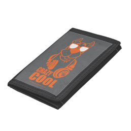 Scooby-Doo &quot;Crazy Cool&quot; Headphone Graphic Trifold Wallet