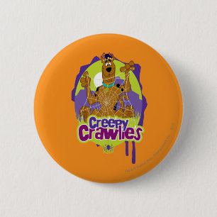 Scooby-Doo Creepy Crawlies Pinback Button